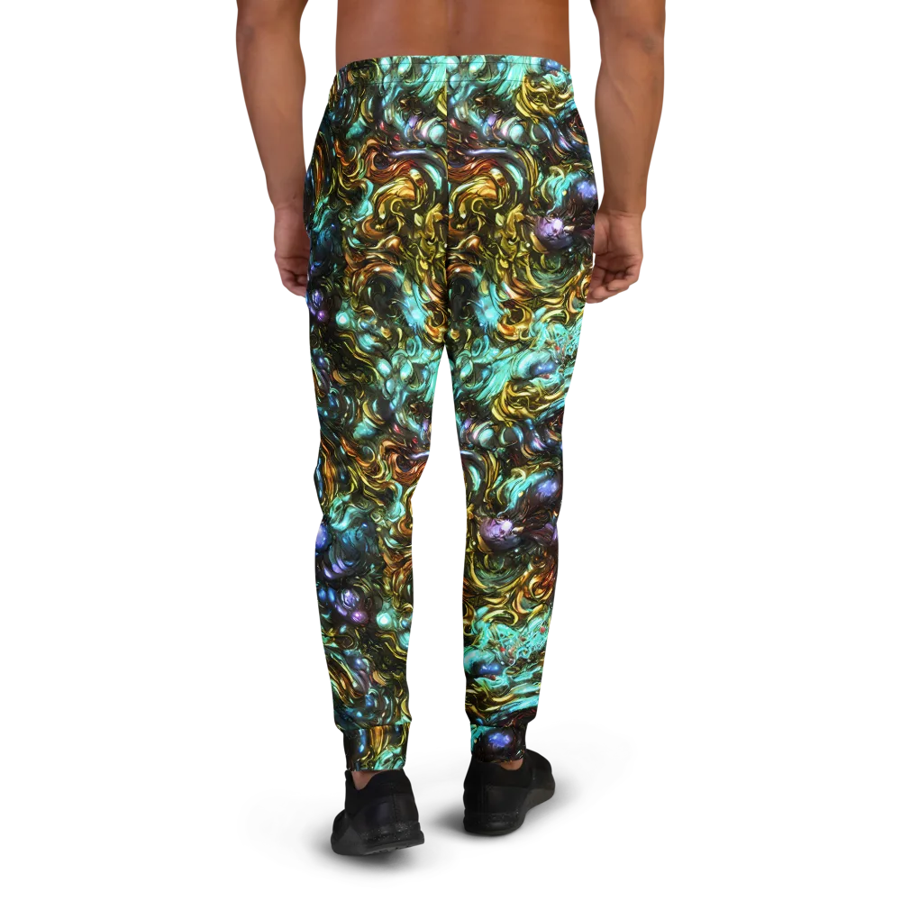 Liquid Dynasty on Men's Joggers — Back