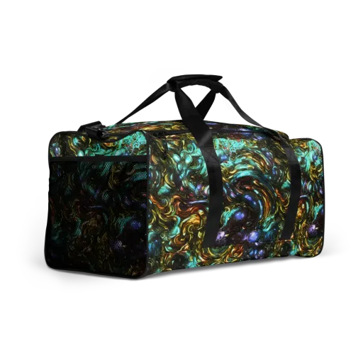 Liquid Dynasty on a Duffle Bag