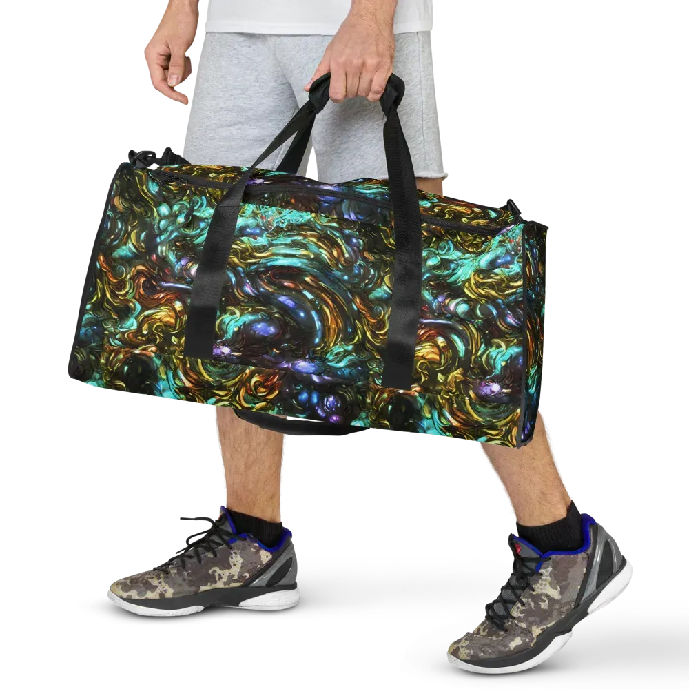 Liquid Dynasty on Duffle Bag — Front