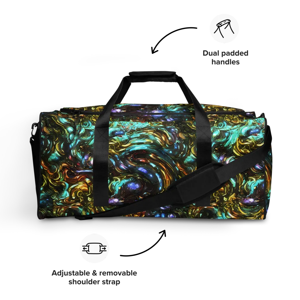 Liquid Dynasty on Duffle Bag — Front