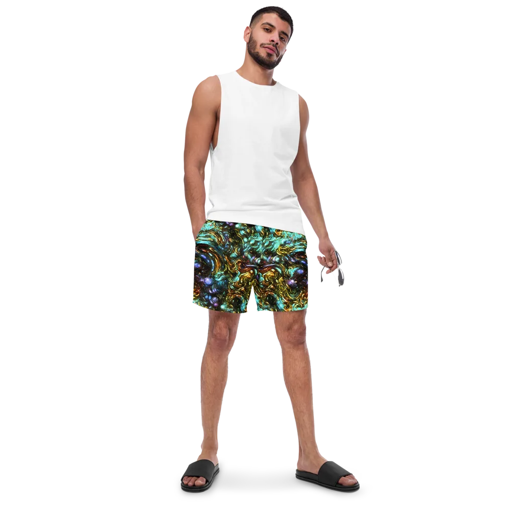 Liquid Dynasty on Swim Trunks — Front