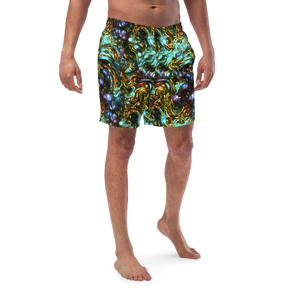 Liquid Dynasty on Swim Trunks — Front