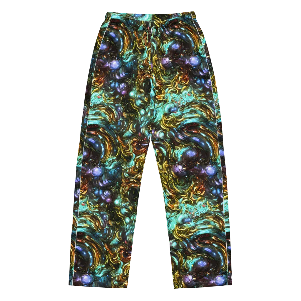 Liquid Dynasty on Women's Pajama Pants — Front