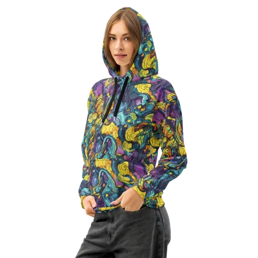 Chromatic Chameleons on a Cotton Hoodie