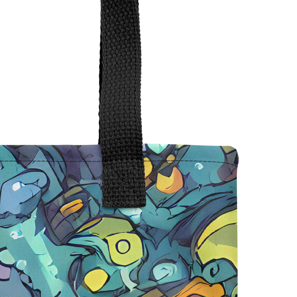 Chromatic Chameleons on Tote Bag — Product details