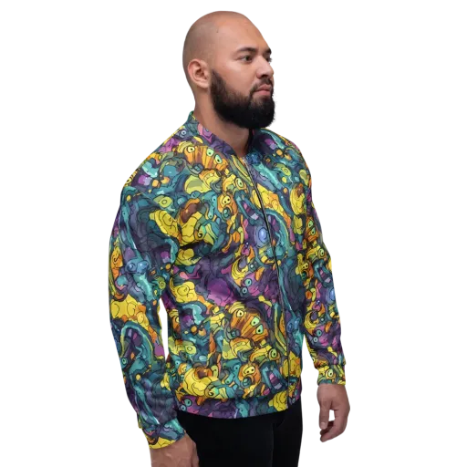 Chromatic Chameleons on a Bomber Jacket