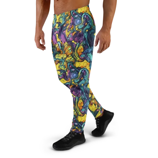 Chromatic Chameleons on a Men's Joggers