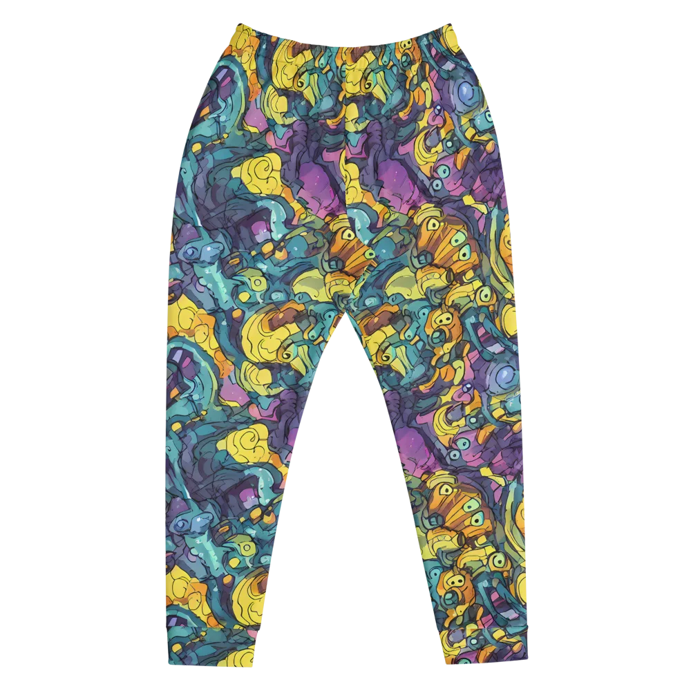 Chromatic Chameleons on Men's Joggers — Front