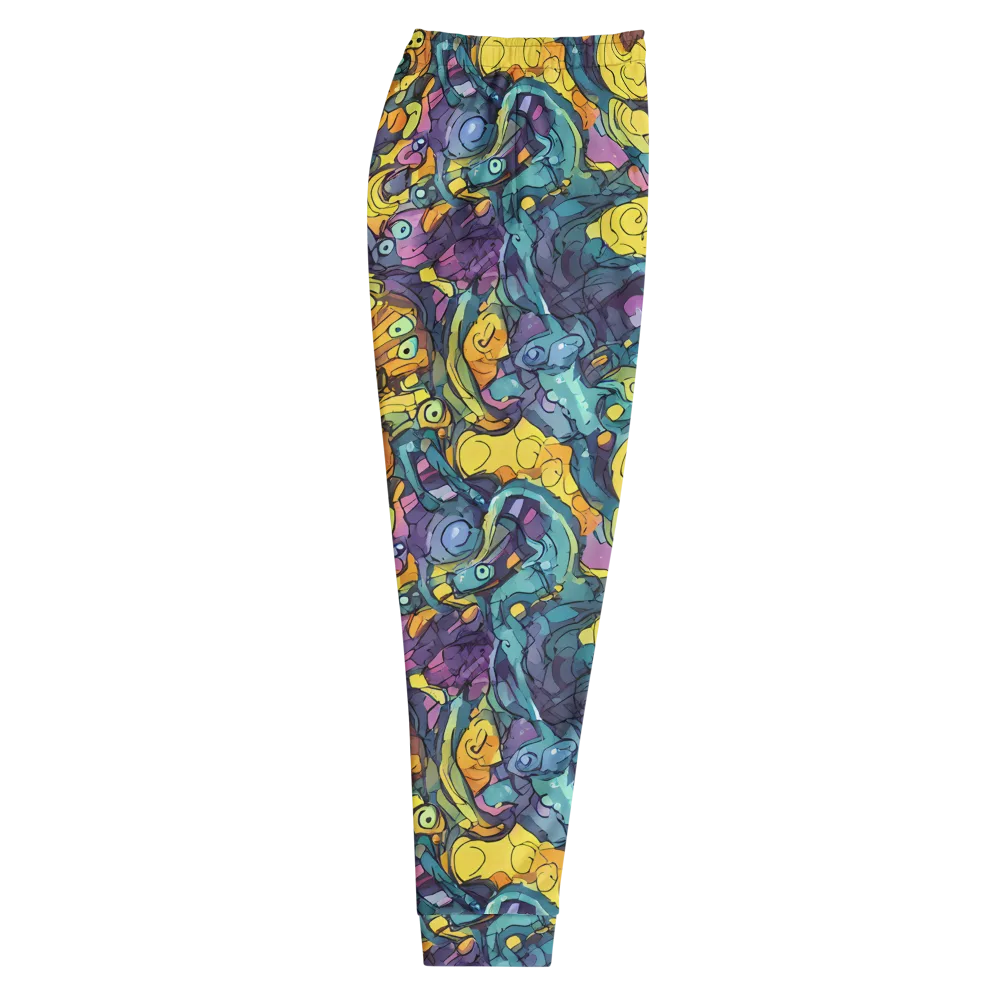 Chromatic Chameleons on Men's Joggers — Right