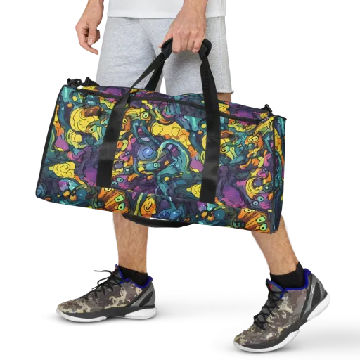 Chromatic Chameleons on a Duffle Bag