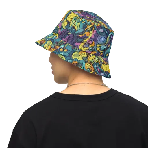 Chromatic Chameleons on a Reversible Bucket Hat