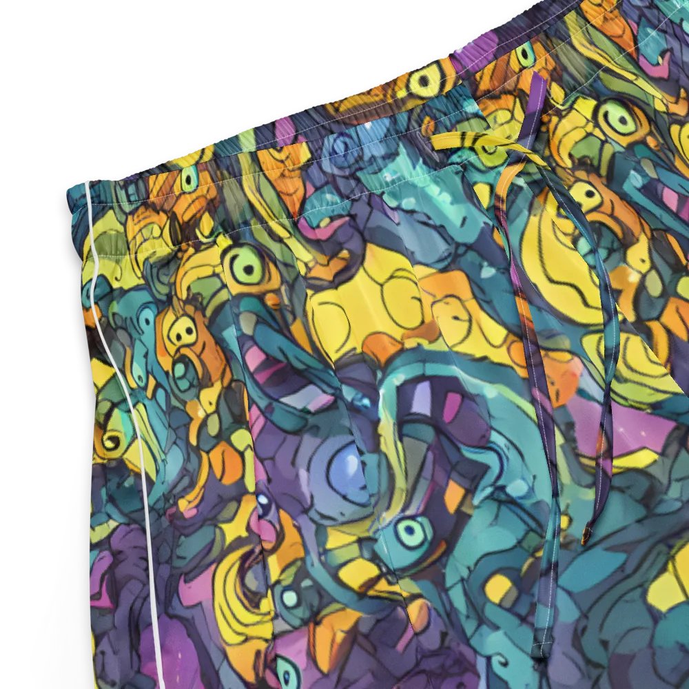 Chromatic Chameleons on Women's Pajama Shorts — Product details