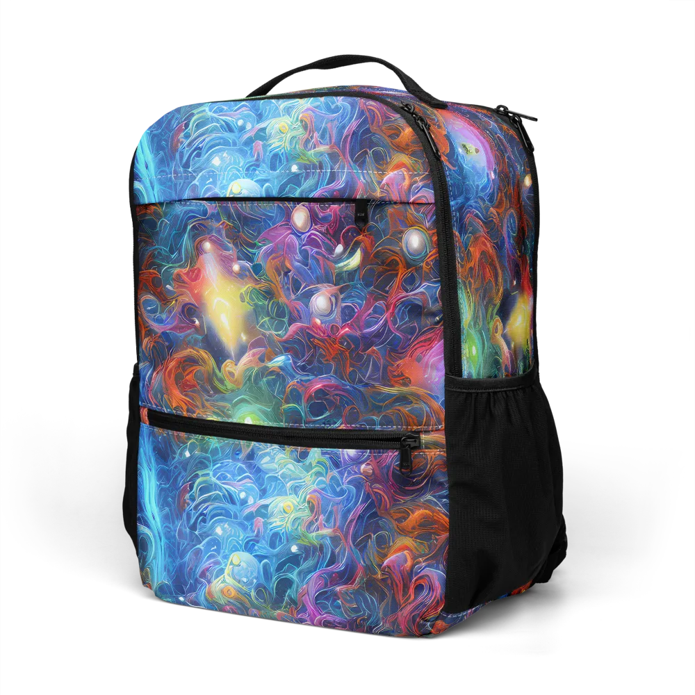 Abyssal Aurora on Utility Backpack — Left Front
