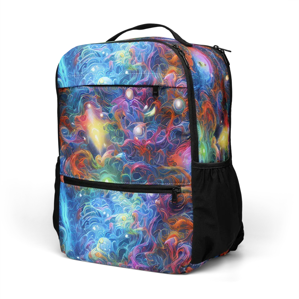 Abyssal Aurora on Utility Backpack — Left Front