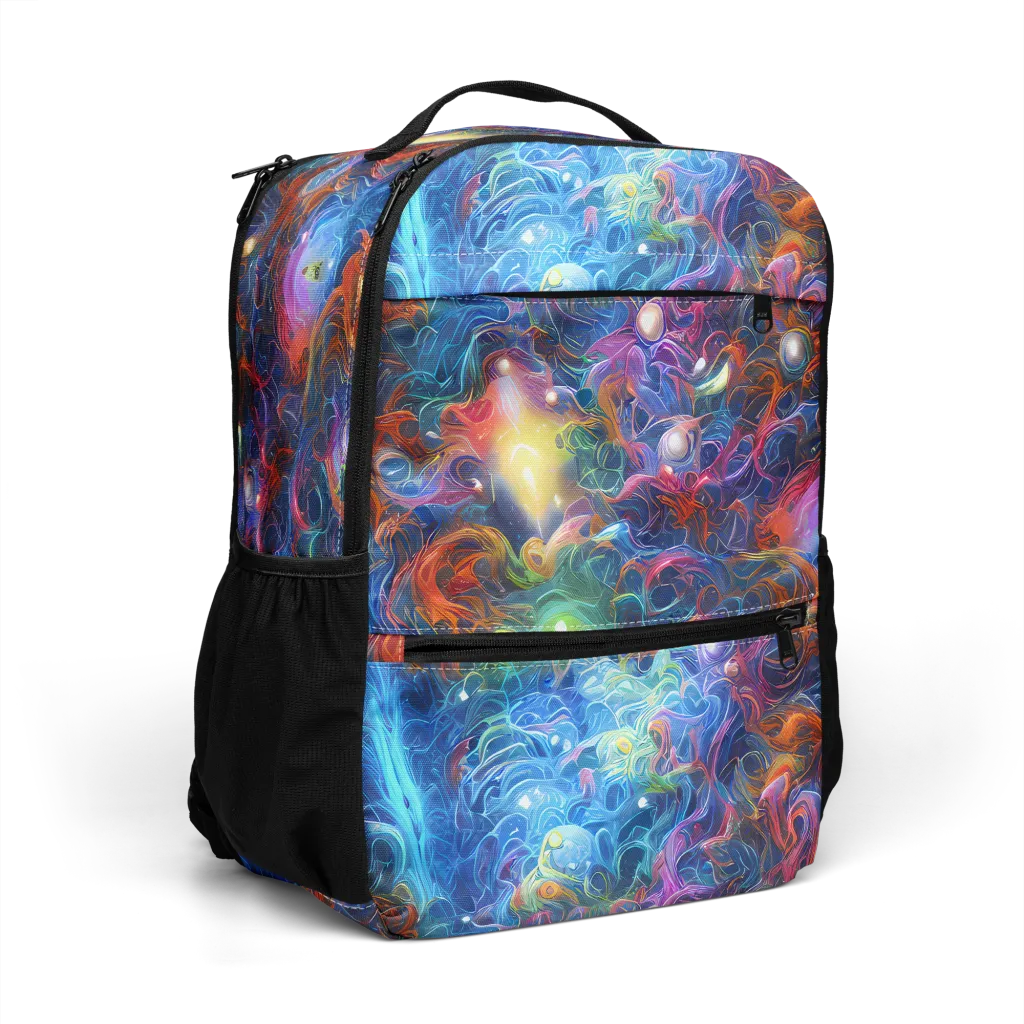 Abyssal Aurora on Utility Backpack — Right Front