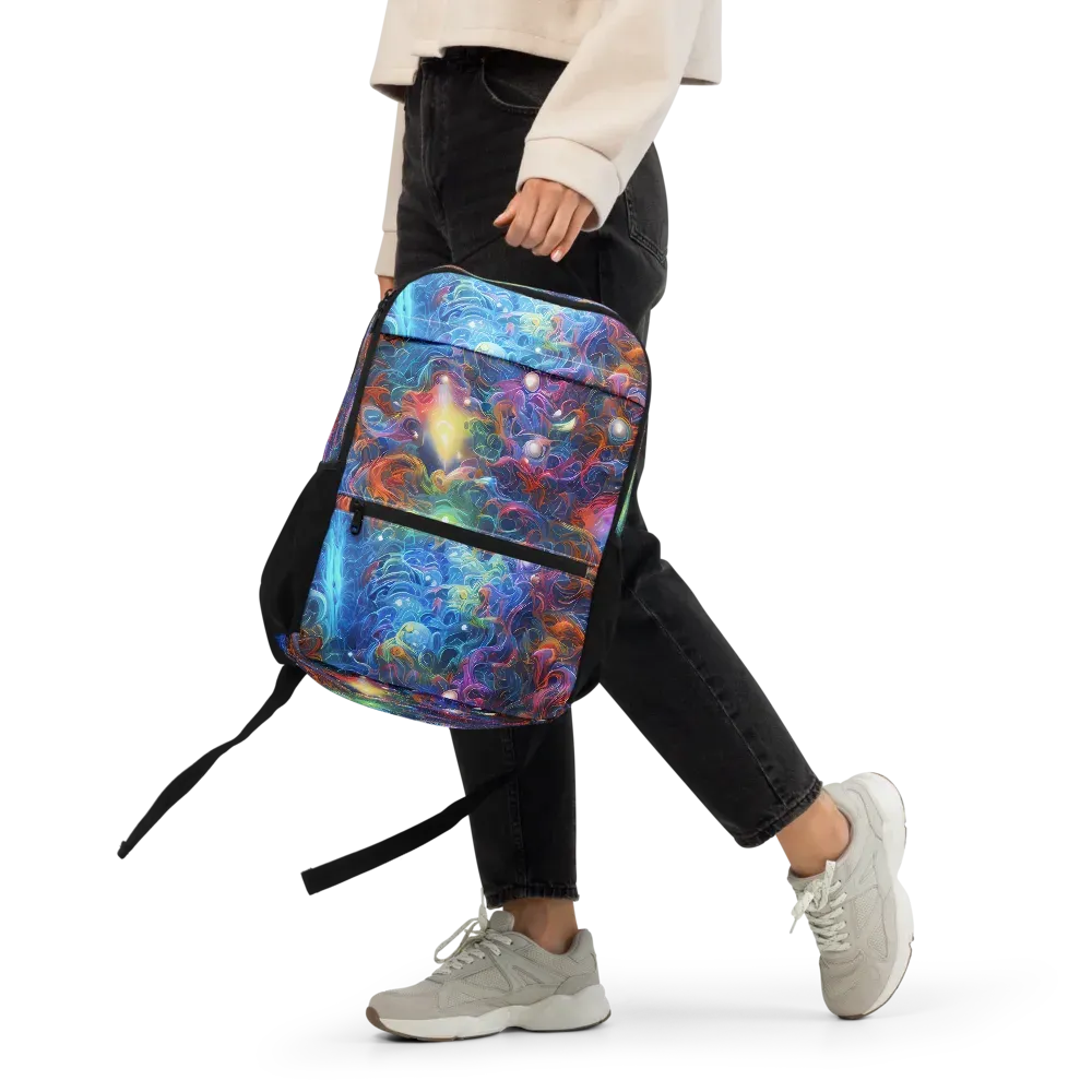 Abyssal Aurora on Utility Backpack — Front