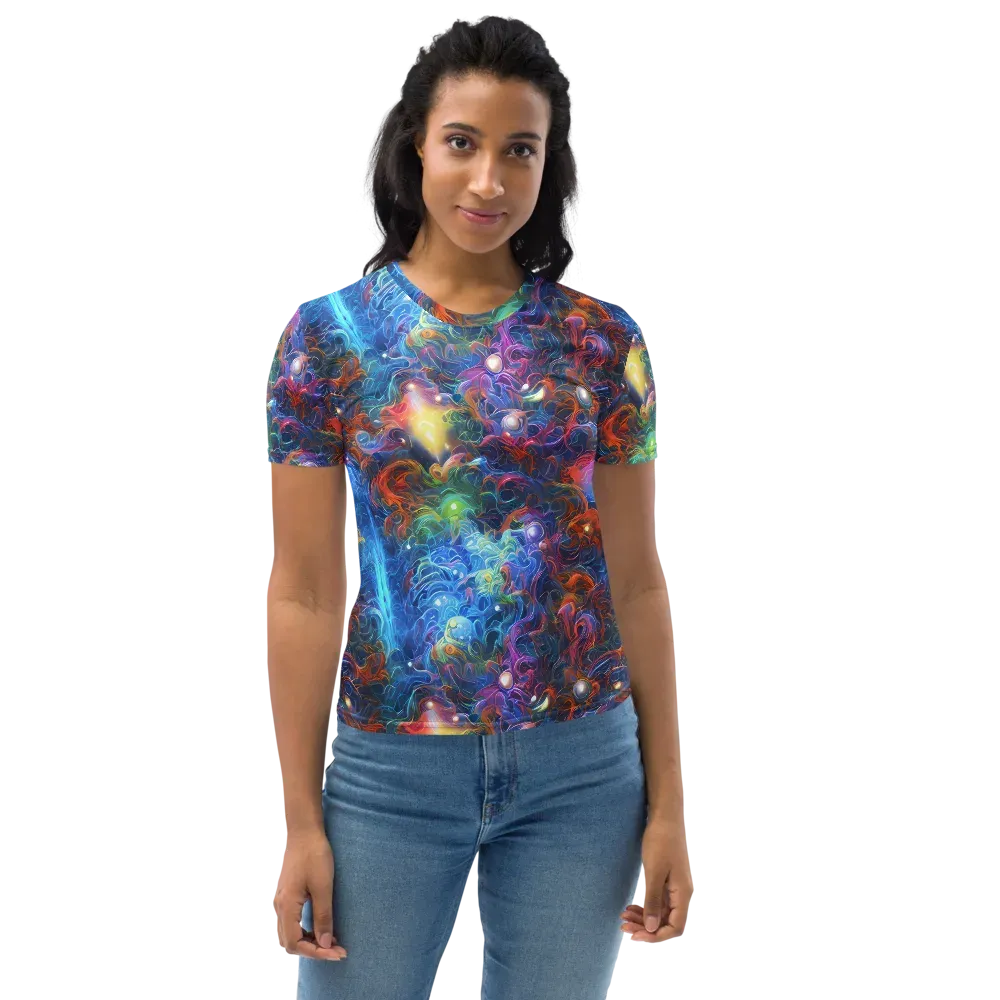 Abyssal Aurora on Women's Crew Neck T-Shirt — Front