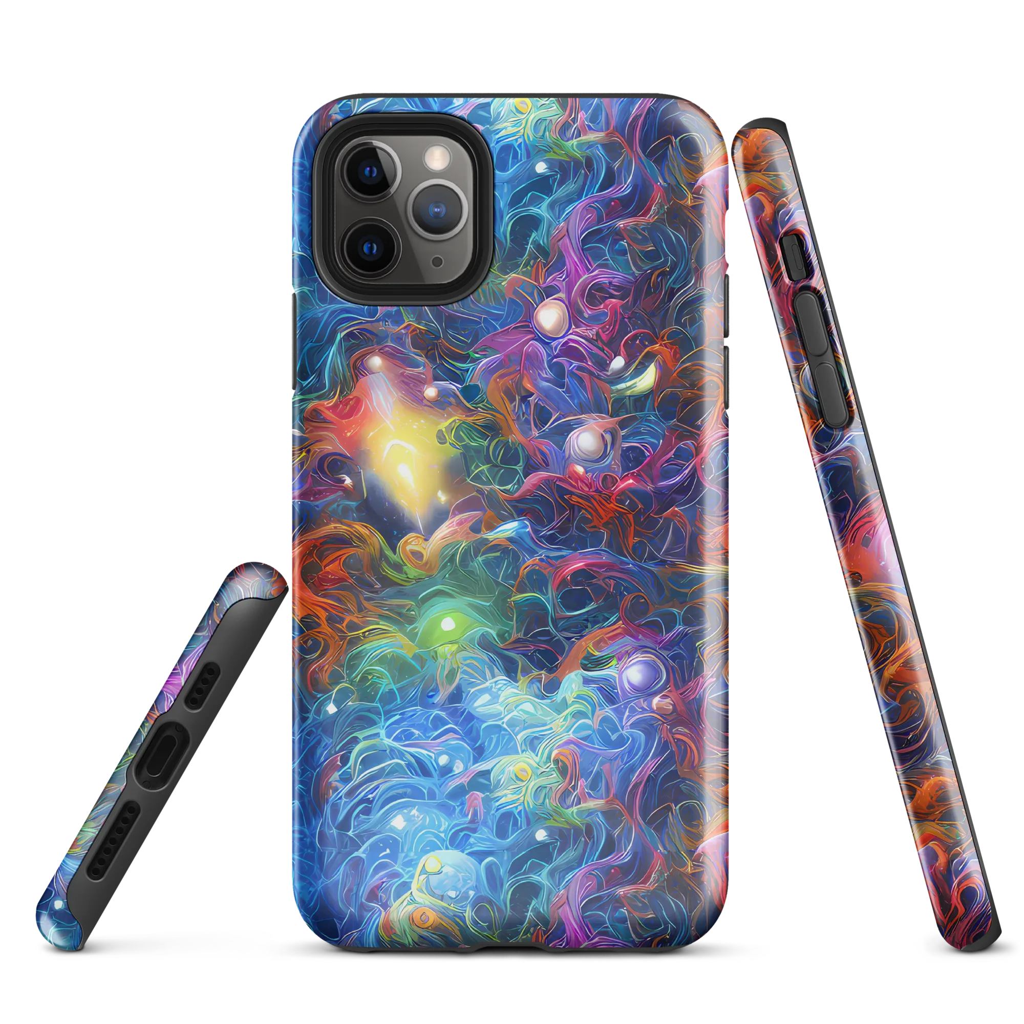 Abyssal Aurora on Tough Case for iPhone® — Front