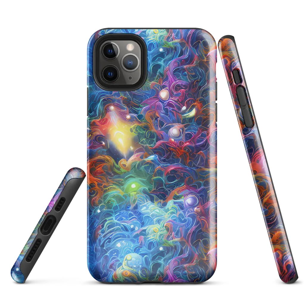 Abyssal Aurora on Tough Case for iPhone® — Front