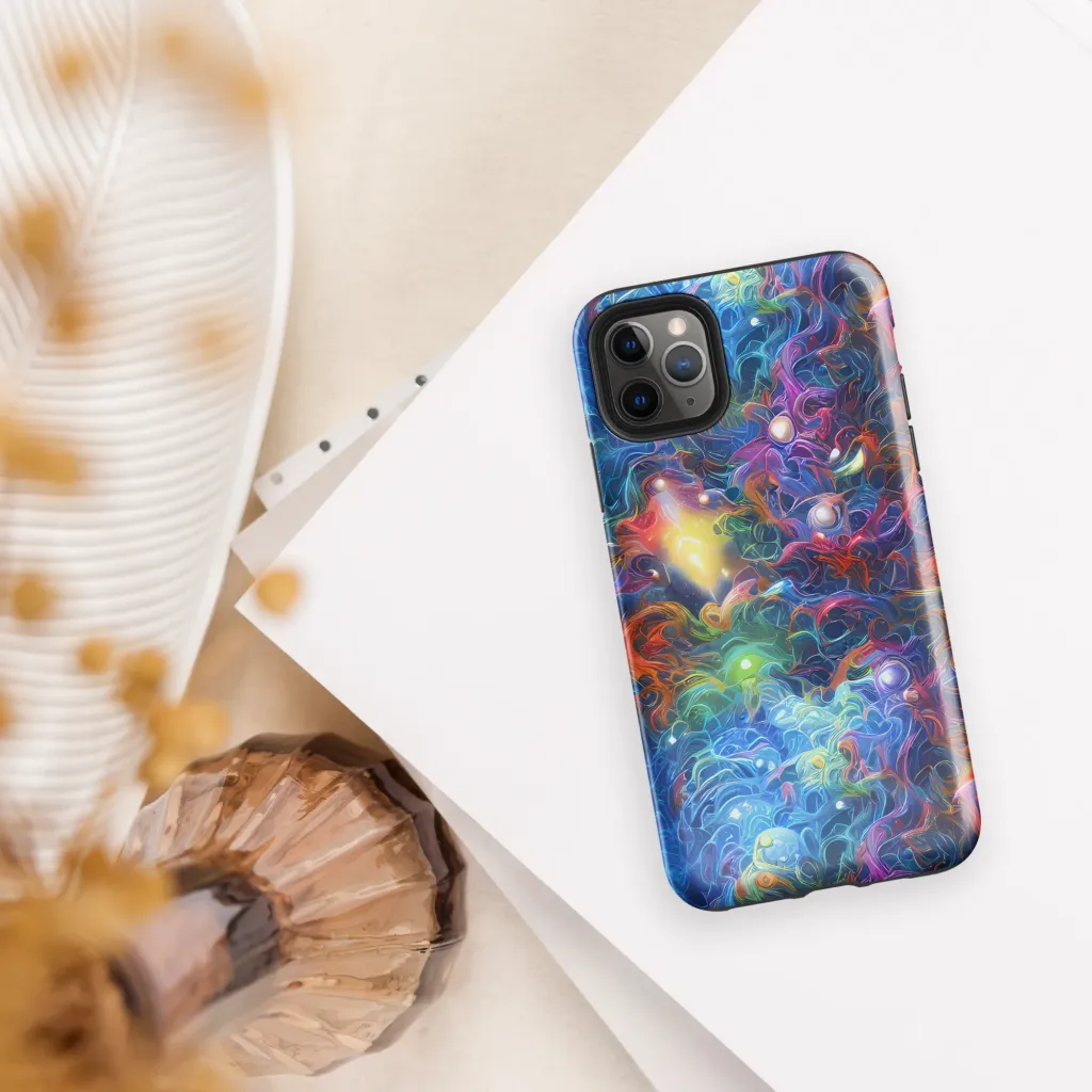 Abyssal Aurora on Tough Case for iPhone® — Front