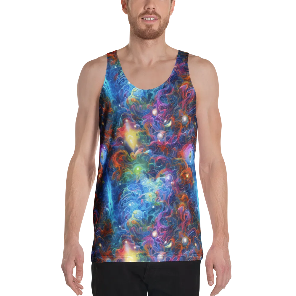 Abyssal Aurora on Men's Tank Top — Front