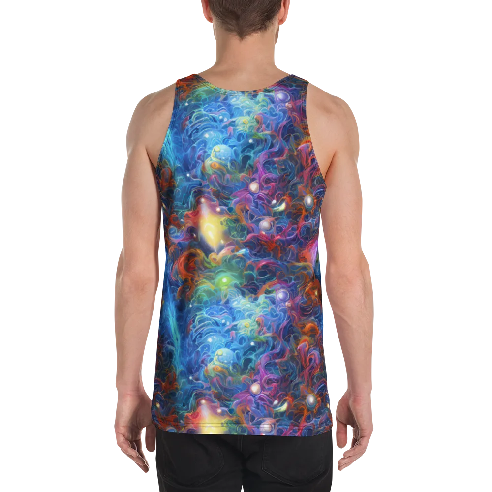 Abyssal Aurora on Men's Tank Top — Back