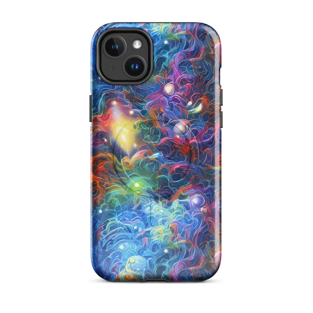 Abyssal Aurora on MagSafe Tough Case for iPhone® — Front