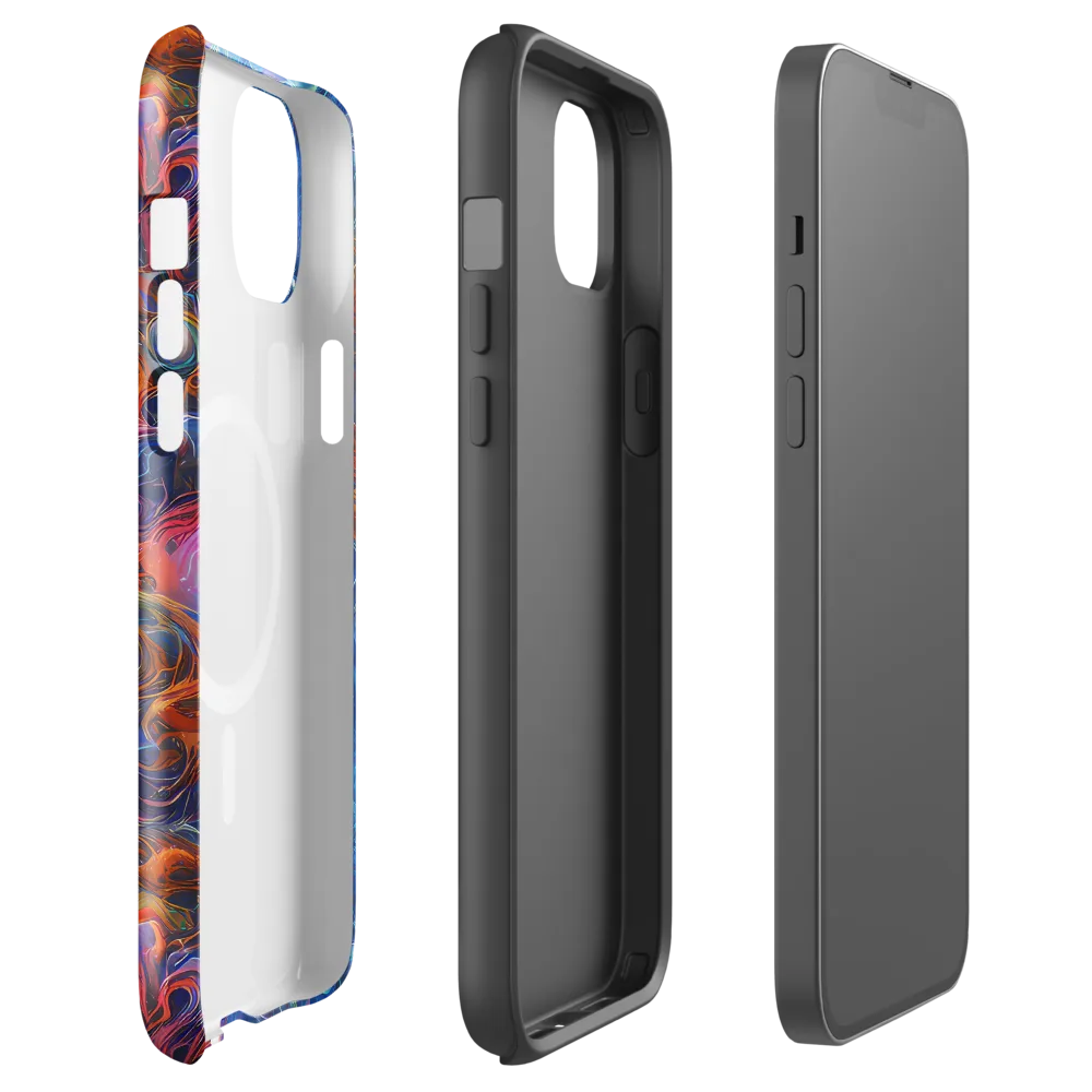 Abyssal Aurora on MagSafe Tough Case for iPhone® — Front