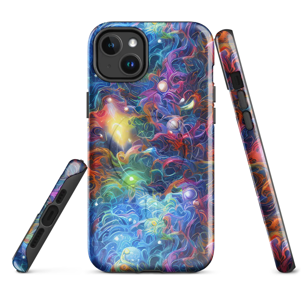 Abyssal Aurora on MagSafe Tough Case for iPhone® — Front