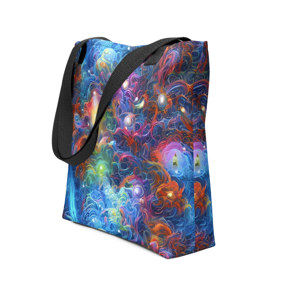 Abyssal Aurora on Tote Bag — Front