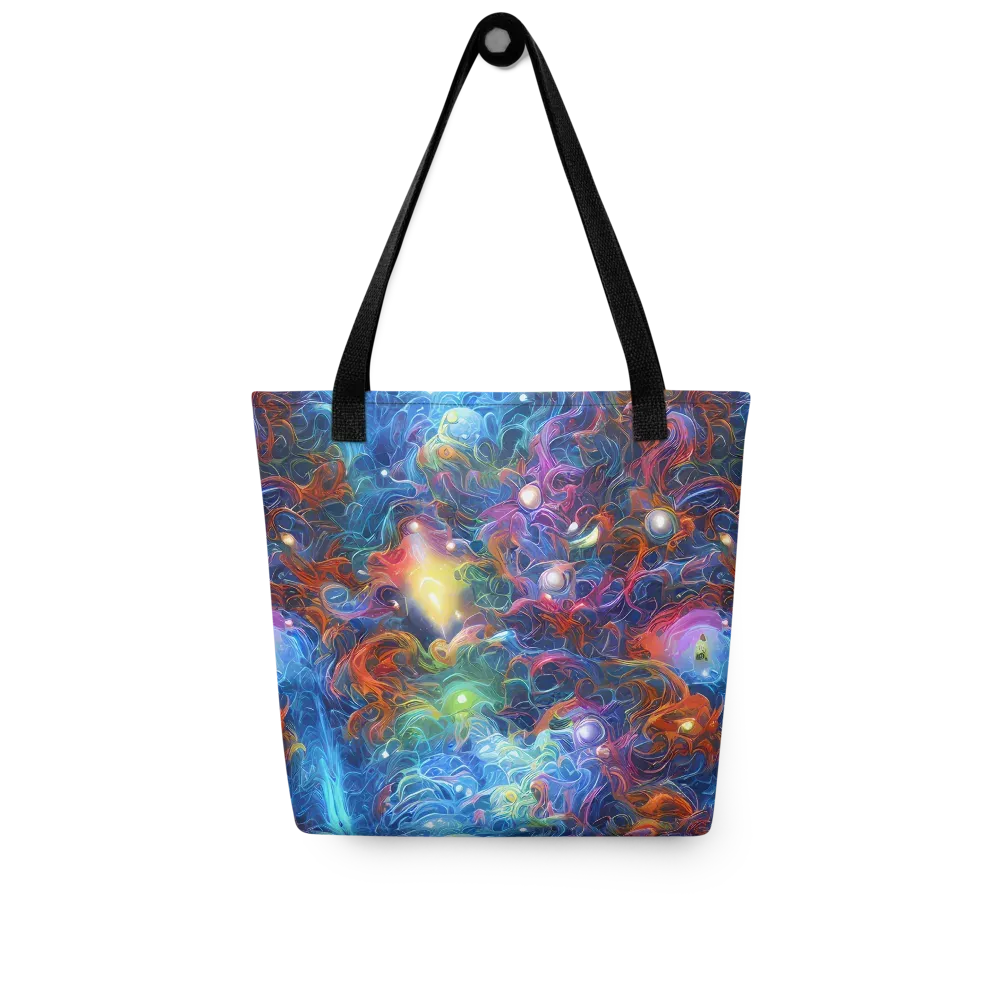 Abyssal Aurora on Tote Bag — Front