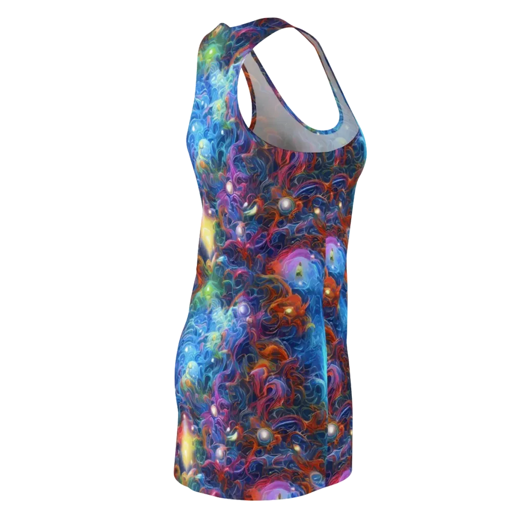 Abyssal Aurora on Racerback Dress — Back Side