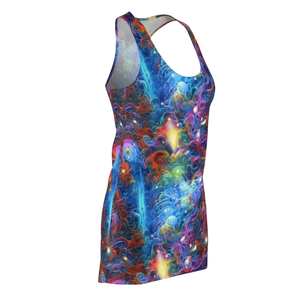 Abyssal Aurora on Racerback Dress — Front Side