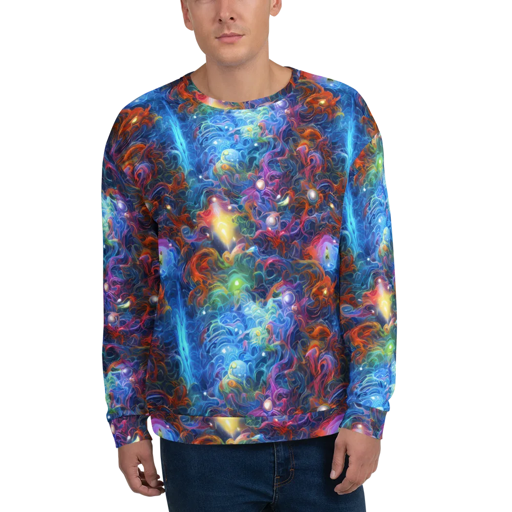 Abyssal Aurora on Sweatshirt — Front