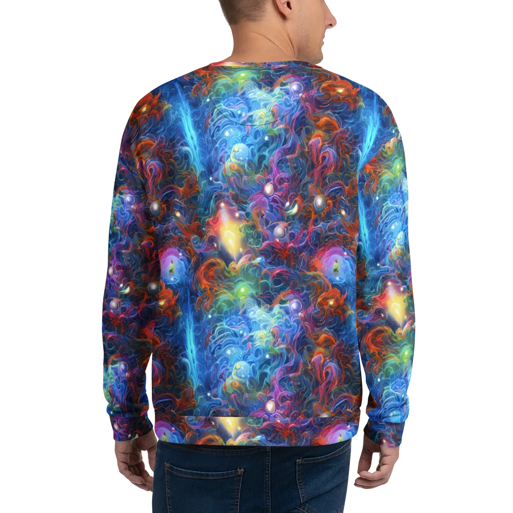 Abyssal Aurora on Sweatshirt — Back
