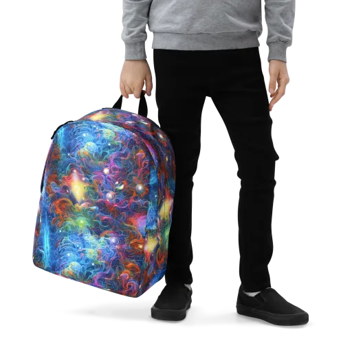 Abyssal Aurora on a Minimalist Backpack