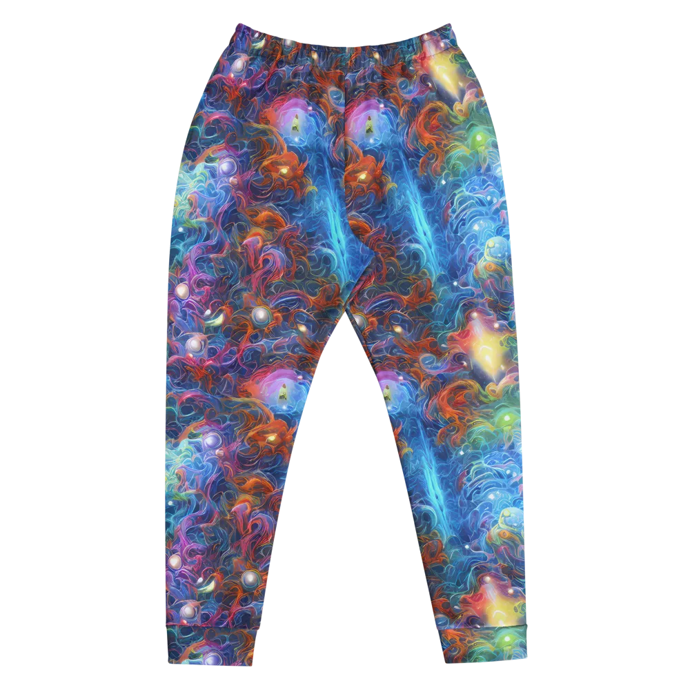 Abyssal Aurora on Men's Joggers — Front