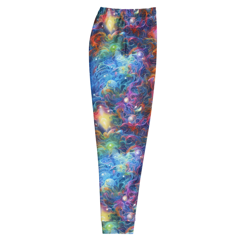 Abyssal Aurora on Men's Joggers — Right