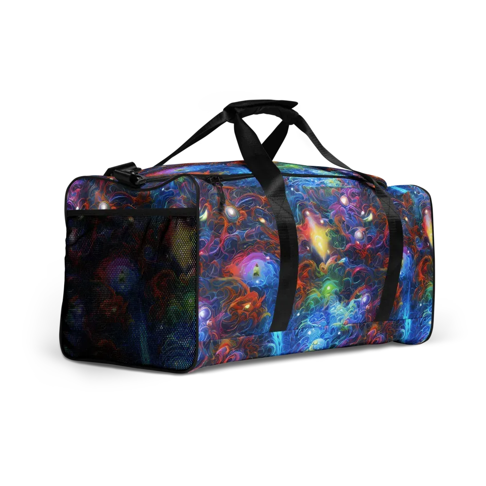 Abyssal Aurora on Duffle Bag — Right Front