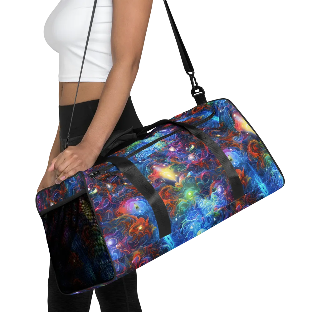 Abyssal Aurora on Duffle Bag — Front
