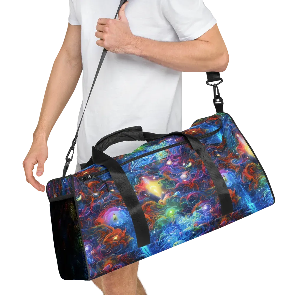 Abyssal Aurora on Duffle Bag — Right Front