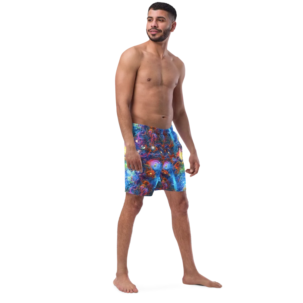 Abyssal Aurora on Swim Trunks — Right Front