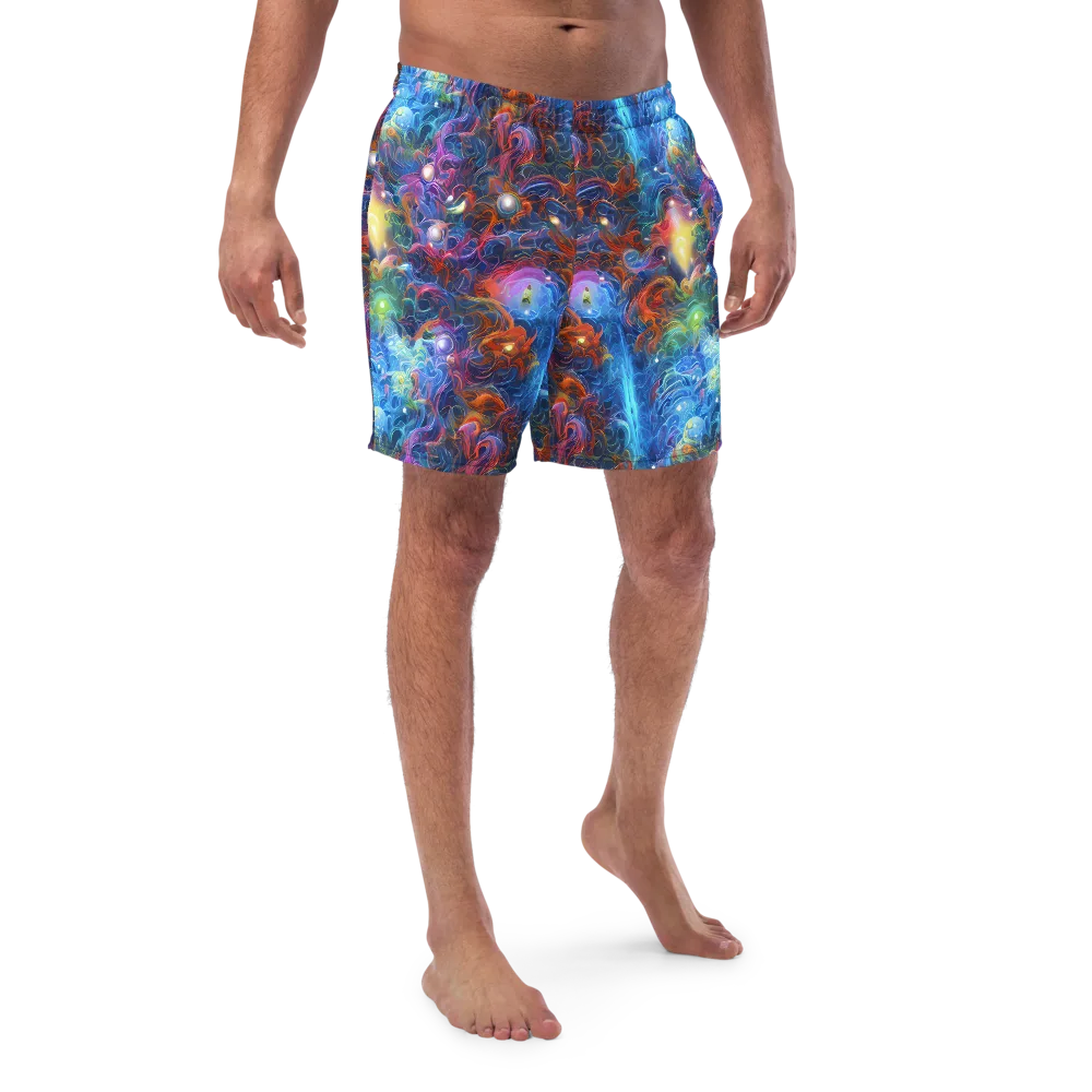 Abyssal Aurora on Swim Trunks — Front
