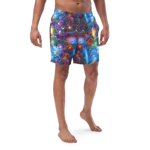 Abyssal Aurora on a Swim Trunks