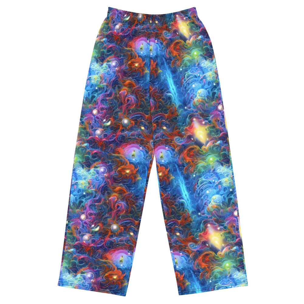 Abyssal Aurora on Wide-Leg Pants — Front