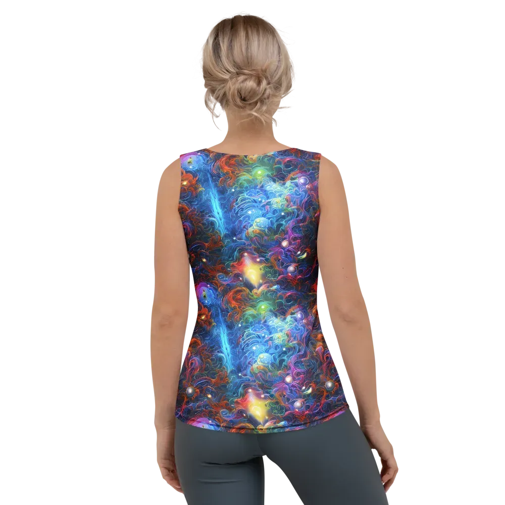 Abyssal Aurora on Women's Tank Top — Back