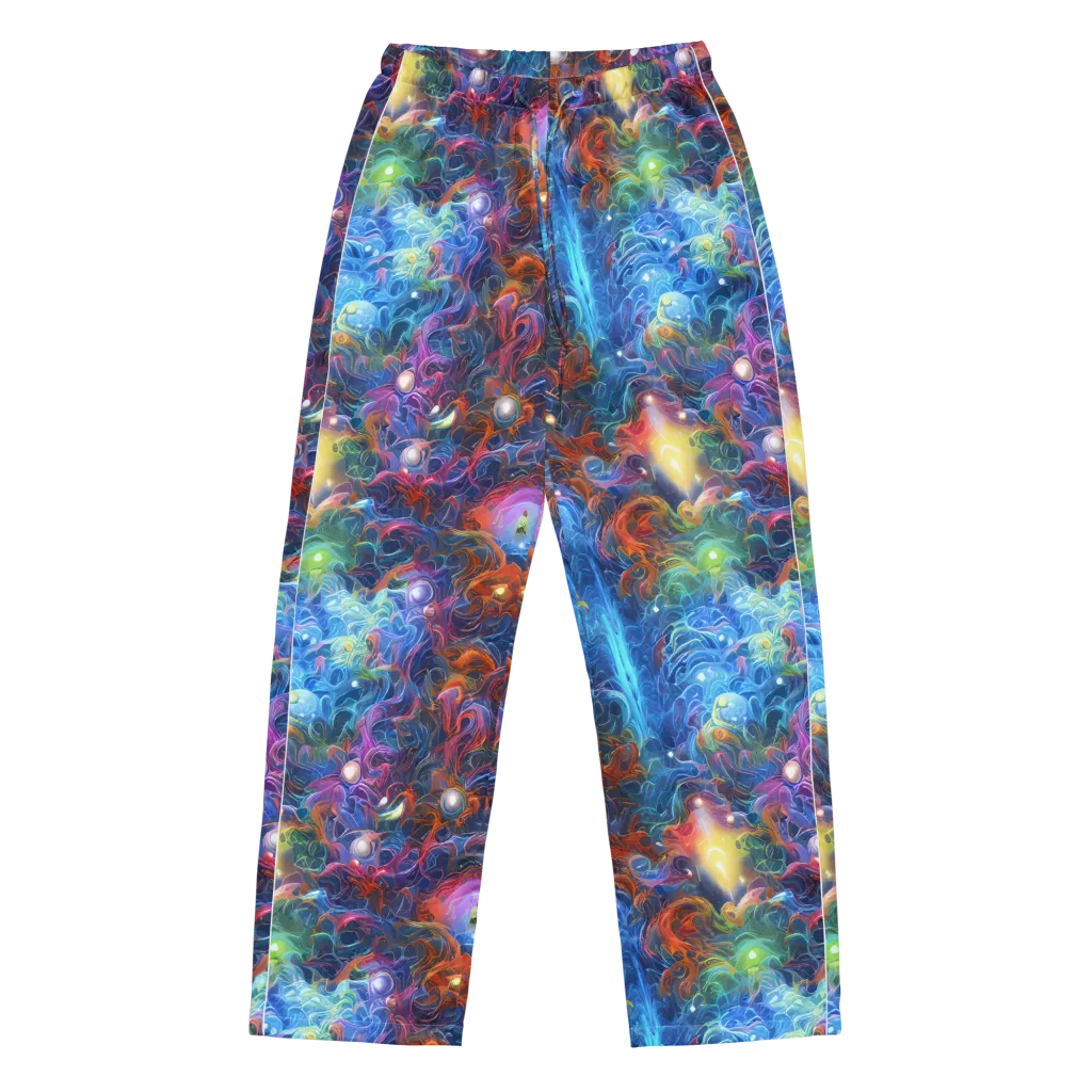 Abyssal Aurora on Women's Pajama Pants — Front