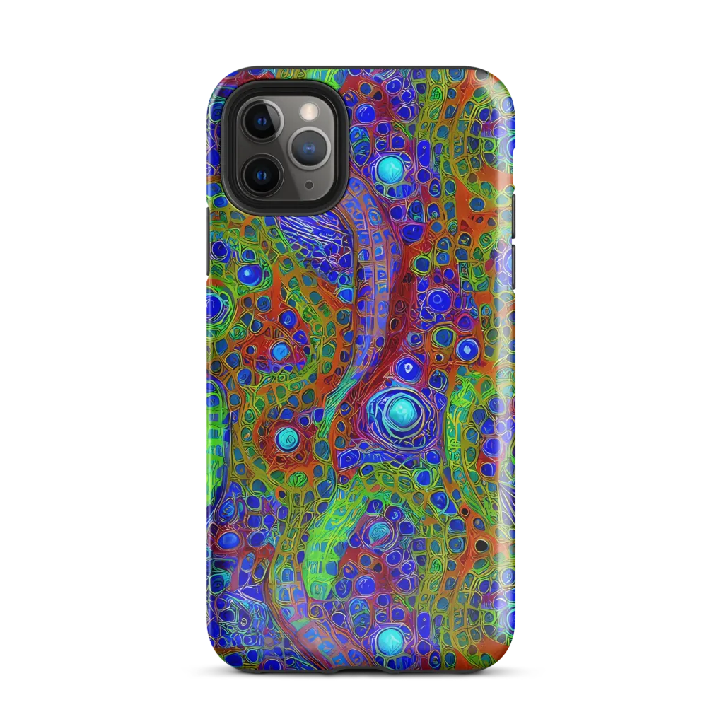 Psychedelic Matrix on Tough Case for iPhone® — Front