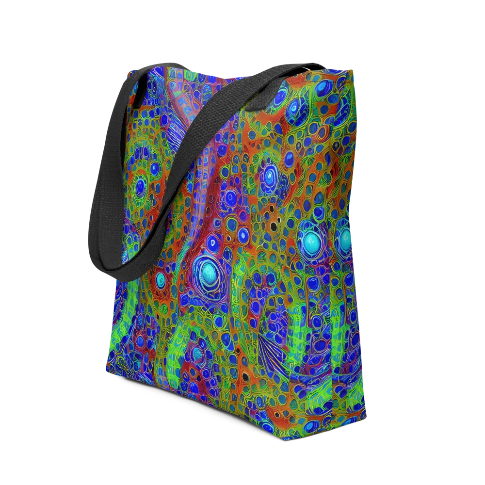 Psychedelic Matrix on Tote Bag — Front