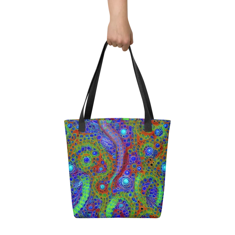 Psychedelic Matrix on Tote Bag — Front